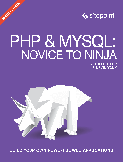 PHP & MySQL: Novice to Ninja